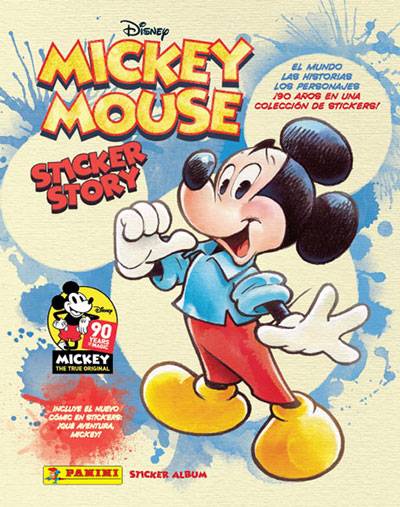 Mickey Mouse Sticker Story 90 Años
