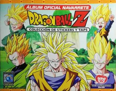 Dragon Ball Z Colección de Stickers y Taps