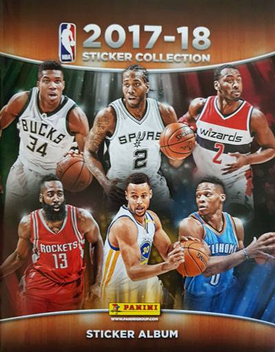 NBA Sticker Collection 2017-18 (versión Europea)